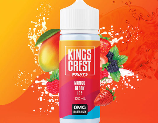 King's Crest Fruits - Mango Berry Ice - Captain Flavour - Humo por Vapor