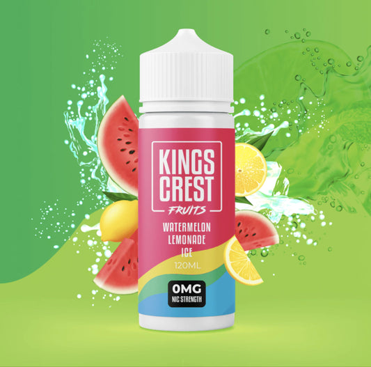 King's Crest Fruits - Watermelon Lemonade Ice - Captain Flavour - Humo por Vapor